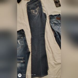 Big Star Dark Wash Blue Bootcut Jeans